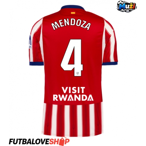 Dres Atletico Madrid Rodrigo Mendoza #4 Domáci 2026-27 Krátky Rukáv